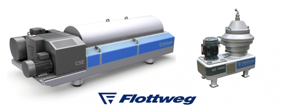 Flottweg Centrifugal Olive Oil Decanters